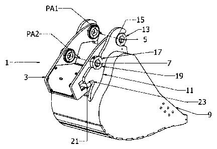 A single figure which represents the drawing illustrating the invention.